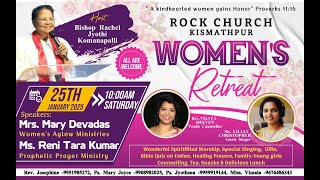 25th Jan 2025 || WOMENS RETREAT || Rock Church Kismathpur || Live