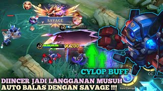 CYLOPS BUFF BISA SPAM SKILL & ULTI  KAYA NO COOLDOWN !!!