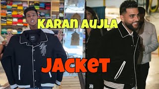 Karan Aujla @AMIRI jacket 🧥 available on PK Collection | Video shot 💥 Bomber jacket 👍 #karanaujla