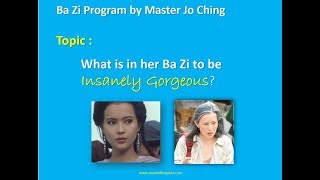 Bazi Lesson : What is in her Bazi to be Insanely Gorgeous?