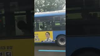 현대 뉴슈퍼에어로시티 저상 개선형 23번 버스  출발영상