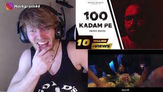 EMIWAY - 100 KADAM PE (Prod. by Pendo46) (Official Music Video) (REACTION By Foreigner)