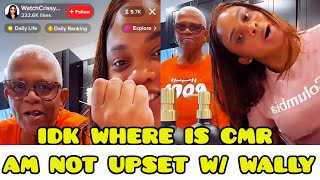 Crissy says She's Not UPS3T w/ Wally \u0026 She don't know where CMR is +Mother seh Hvsband is a F🅰️ilure