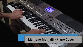 Munjane Manjalli - Piano cover | Just Math Mathalli | Kiccha Sudeepa | Ramya | Raghu Dixit |