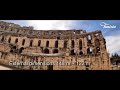 The amphitheater of El Jem also called Coliseum of Thysdrus