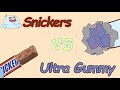 🍫Snickers and Ultra Gummy Candy, which one do you prefer?🍬 #snacks #candy  #snickers  #yummy