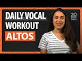 Daily Vocal Workout for Alto Singers | 30 Day Singer