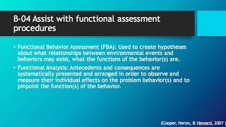 Draft Functional Assessment