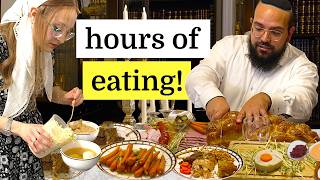 Inside the MOST religious Jews' Friday night dinner