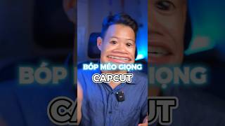 Cách bóp méo giọng siêu hài 🤡 #capcut #trungcongnghe #editvideo