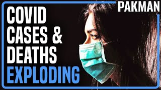 COVID Cases 300%, Deaths 70% Higher Than One Year Ago