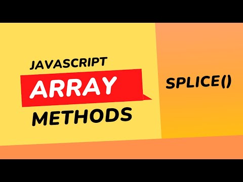 splice method in javascript with Explained examples – Simlaweb