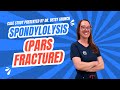 Case study 137 - Spondylolysis (Pars fracture) | explained by Dr. Betsy Grunch