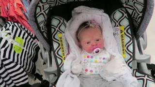 Reborn Baby Atalie's Outing To Target! Found The New Cat And Jack Outfits! Super Crowded Store!