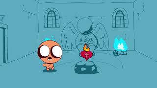 Isaac dances for good items (Animated)