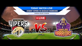 Desert Vipers vs Sharjah Warriorz T20 International League T20 Qualifier 2 Live