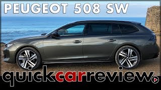 2018 Peugeot 508 SW 1.6 l PureTech 225 - Test drive in the new Peugeot 508 Estate | Review | English