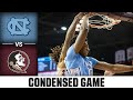 North Carolina vs. Florida State Condensed Game | 2023-24 ACC Men’s Basketball