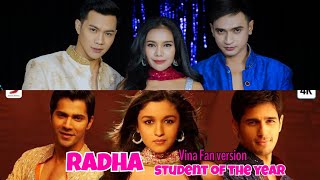 RADHA - STUDENT OF THE YEAR - Parodi Recreate Vina Fan Version - Alia Bhatt Sidd