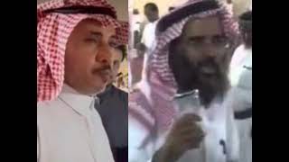 محاوره قديمه لشاعر حسن جابر والشاعر حمد الجحدلي