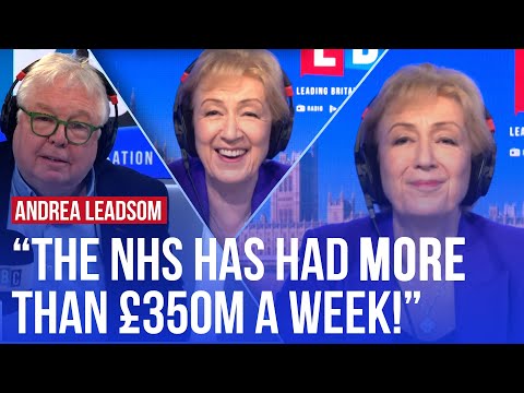 Andrea Leadsom is ‘hugely, hugely delighted’ with Brexit  LBC