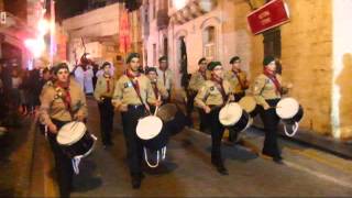 Qormi Good Friday procession  25th March 2016