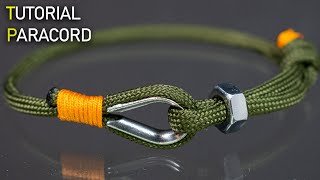 Easy to make paracord bracelet with thimble and nut, also cheap.