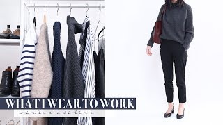 What I wear to Work in a Week - Winter Edition | Mademoiselle