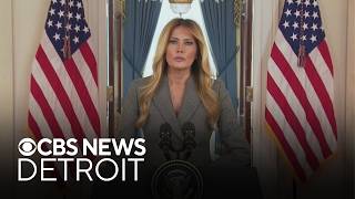 First Lady Melania Trump addresses Jeffrey Epstein claims
