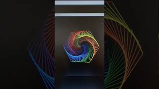 make rainbow drawing in python turtle graphic python #coding #python #viral #shorts