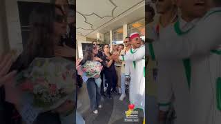 إستقبال حار جمهور المغربي مع دقة مغربية من هيفاء وهبي في الرباط |Moroccan people welcome Haifa Wehbe