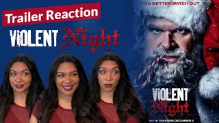 Violent Night (2022) Trailer Reaction | David Harbour