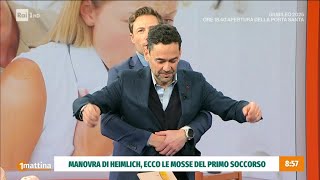 La manovra di Heimlich - Unomattina 24/12/2024