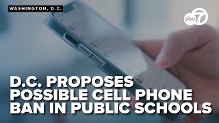 D.C. Council proposes cell phone ban legislation in public schools