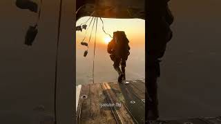 Military Static Line Jump #combat #military #paratroopers #parachute #shorts