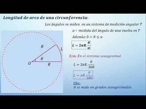 Longitud De Arco Y área De Un Sector Circular | Demostración De La ...