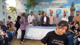 ITC Kifri il başkanlığı, Muhammet Korkmaz lisesi ile Karaoğlan ilkokul öğrencilere üniforma dağıttı