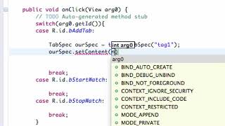 Android Application Development Tutorial 86 Creating Tabs in Java YouTube