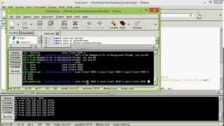 Java exercise - Client and Server example III, run socket operation in background thread