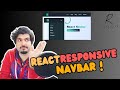 React Responsive Navbar - Beginner React JS Project