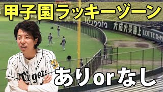 甲子園にラッキーゾーンは『ありorなし』阪神ファンの皆さんどう思いますか？