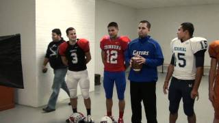 HIGH SCHOOL   ALL-VALLEY FOOTBALL TEAM LEDESMA MARTINEZ COACH GONZALEZ KAUFMANN GARZA BERMEA  2011