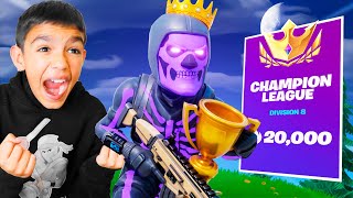 13 Year Old Plays Late Game Arena In Fortnite Season 8 For 24 Hours!