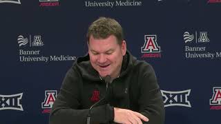 Arizona Basketball Press Conference - Tommy Lloyd