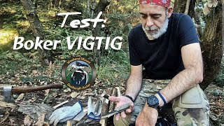 Test en el Bosque: BOKER VIGTIG #bushcraft #outdoors #aventura