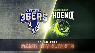 NBL Mini: South East Melbourne Phoenix vs. Adelaide 36ers | Extended Highlights