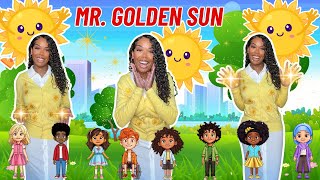 Mr. Golden Sun| Learning with Ms Houston| Kid Songs