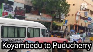 koyambedu to puducherry by bus transport