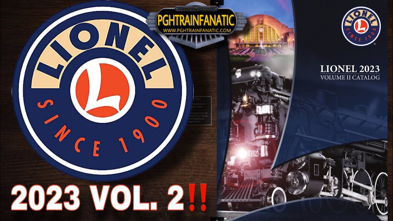 LIONEL TRAINS 2023 Volume 2 Catalog Review - YouTube