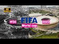 FIFA WORLD CUP Final stadium from 1930-2022 #dnasports